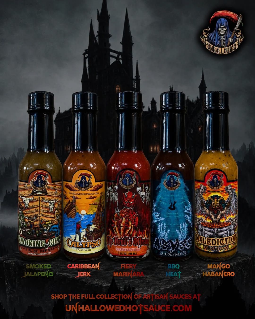 Understanding the Heat: A Guide to Unhallowed's Sauce Scale