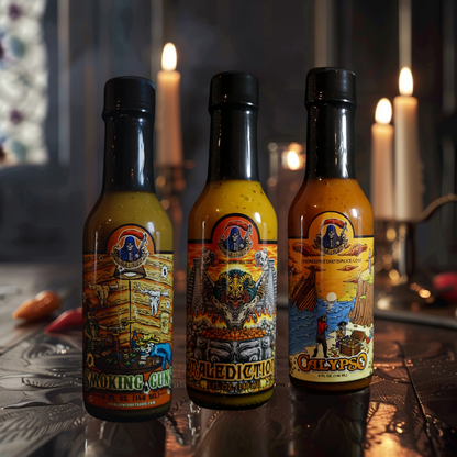 The Sacred Spice Triad - The "Original 3" Hot Sauce 3-Pack