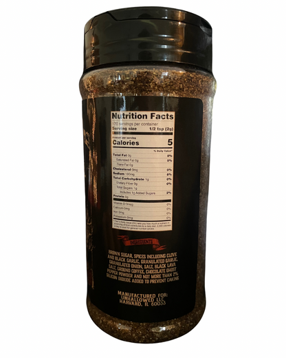 Black Chapel Rub - Dark Roast BBQ Heat Rub