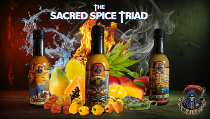 The Sacred Spice Triad - The "Original 3" Hot Sauce 3-Pack