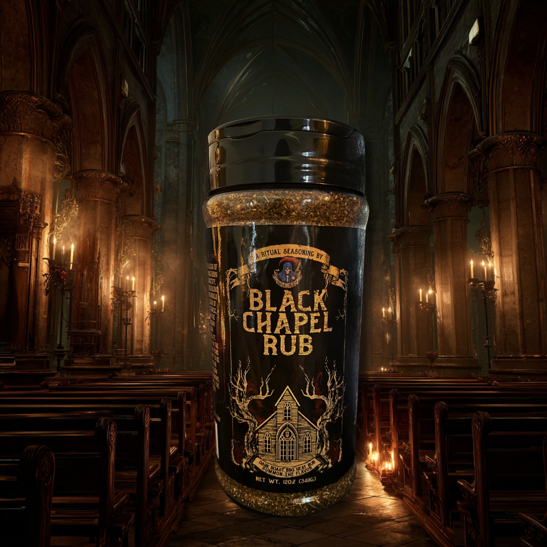 Black Chapel Rub - Dark Roast BBQ Heat Rub
